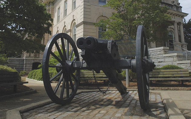 Double-barrelled cannon